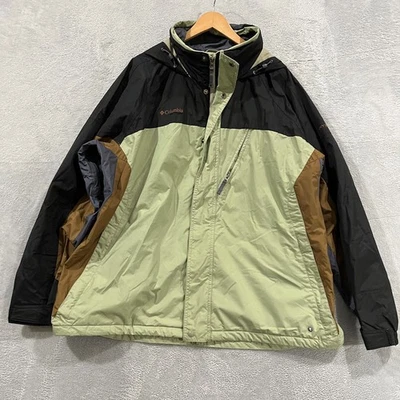 Columbia Vertex Jacket Mens 2XL Full Zip Interchange Core Ski Outdoors - Image 1 of 4