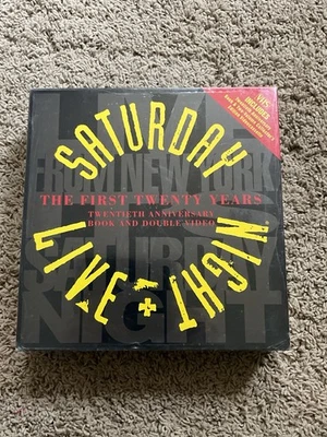 Saturday Night Live First Twenty Years Book And 2 VHS Box Set 1994 Rare Sealed - Image 1 of 2