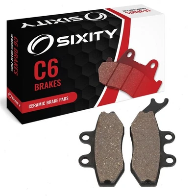 Pastilhas de freio dianteiras de cerâmica 2008 Vespa GT200 conjunto completo kit L pinça Grimeca sg - Imagem 1 de 4