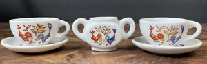 Vintage Porcelain Child's Mini Tea Set Hand Painted Birds From Japan Lot of 5 - Picture 1 of 11