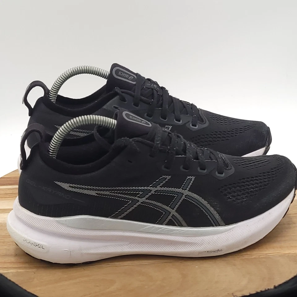 Asics Gel-Kayano 31 Mujer Talla 8.5 Negro Blanco Estabilidad Zapatos para Correr Sin Plantillas Foto 1 de 4