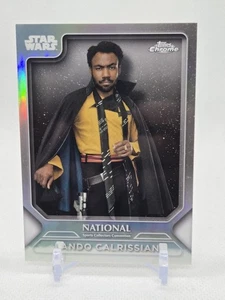 2025 Topps Chrome The National Star Wars - Lando Calrissian #SW-12  - Bild 1 von 2