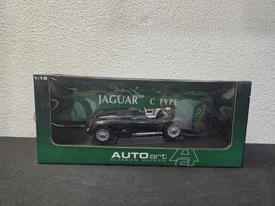 AUTOART CLASSICS 1/18 МАСШТАБ JAGUAR ТИП C VERT REF 73500 ЗЕЛЕНЫЙ КАК ПОВРЕЖДЕН!  - Изображение 1 из 4
