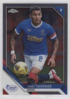2021-22 Topps Chrome SPFL Scottish Premier League James Tavernier #32 - Image 1 of 2