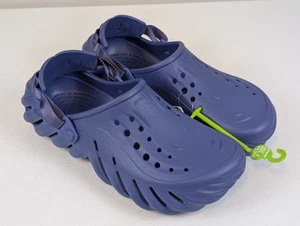 Crocs Echo Clog 'Sapphire' Blue Purple M10 / W12 Blurple Unisex Brand New - Picture 1 of 11
