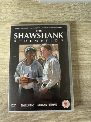 The Shawshank Redemption (DVD 1994) Tim Robbins Morgan Freeman. Preowned VGC R2 - Image 1 of 2