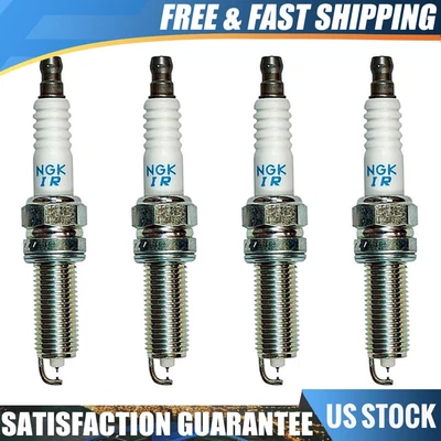 NGK Spark Plug Set of 4PCS For 2013 2014 2015 Hyundai Santa Fe Sport - Image 1 of 3