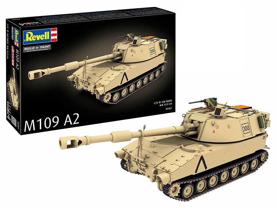 Revell 1/72 M109 A2 Self-propelled Howitzer - Image 1 of 1