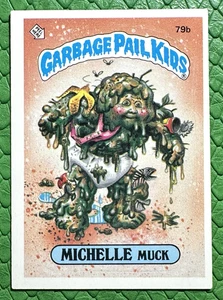 1985 Garbage Pail Kids 2nd Series 2 Michelle Muck 79b Tessie Matte Back - EX/NM - Bild 1 von 2