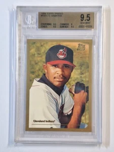 C.C. Sabathia RC. 1999 Topps Traded Chrome #T33 HOFER THIS YEAR GEM MT 9.5 BGS - Picture 1 of 3