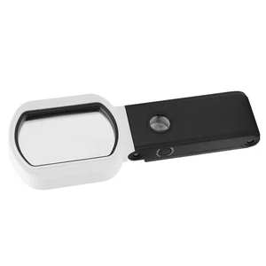 TH‑7018FX Handheld Magnifying Glass With LED Light Foldable 10X / 25X Magnif XG5 - Picture 1 of 12