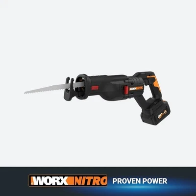 VENTA Sierra recíproca inalámbrica Worx Nitro 20V Power Share con motor sin escobillas Foto 1 de 4