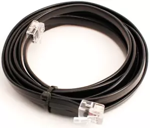 NCE RJ12-7 ~ New 2025 ~ 6 Foot ~ 6 Wire Straight Cab Bus Cable ~ 5240213 - Picture 1 of 2