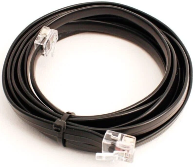 NCE RJ12-7 ~ New 2025 ~ 6 Foot ~ 6 Wire Straight Cab Bus Cable ~ 5240213 - Image 1 of 2