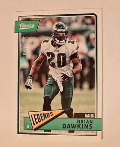 2018 Panini Classics Red Back #172 Brain Dawkins #120/299 Philadelphia Eagles - Bild 1 von 3