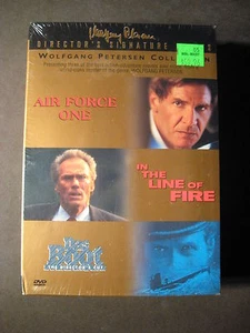 Versiegelt 3 DVD VERPACKT SET AIR FORCE ONE DAS STIEFEL IN THE LINE OF FIRE Clint Eastwood - Bild 1 von 6
