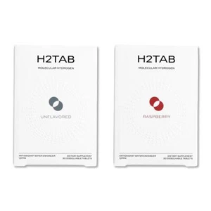 H2TAB Molecular Hydrogen Tablets Concentrated Nano Bubbles for Instant Ene rgy - Afbeelding 1 van 14