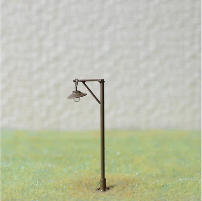 10 x Poste de luz de calle LED escala OO / HO modelo tren camino ferrocarril #610s Foto 1 de 4