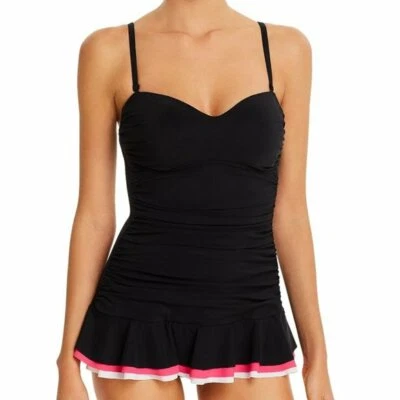 $128 Profile by Gottex Tutti Frutti Tummy Control One Piece Swimdress 6 yja2925 - Image 1 of 3