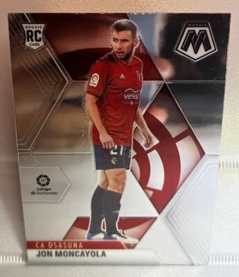 JON MONCAYOLA 2020-21 Panini Mosaic La Liga Soccer RC Rookie #16 Osasuna - Image 1 of 2
