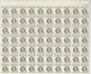 Scott #1136...4 Cent....Reuter... Sheet of 70 - Picture 1 of 1