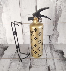 Extincteur Doré & noir "Louis vuitton" 1L Neuf - Photo 1/2