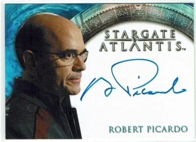 Stargate Atlantis Heroes Autograph Auto Card Robert Picardo as Richard Woolsey - Image 1 of 3