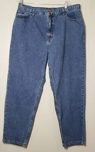 Relativity Woman 5 Pocket Blue Jeans, Sz 20 Average Straight Leg - Picture 1 of 9