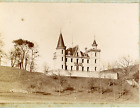 France, château, ca.1895, à identifier Vintage citrate print Tirage citrate 