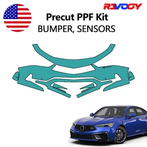 For Acura Integra 2023-2025 Front Bumper Front Paint Protection Film Precut PPF - Picture 1 of 8