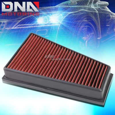 FOR MERCEDES A/B/CLA/GLA RED REPLACEMENT RACING DROP IN AIR FILTER PANEL - Image 1 of 4