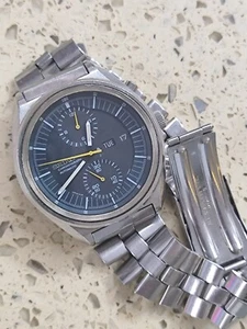 Vintage1974 Seiko 6138-3002 Chronograph “Jumbo” Watch FullWorking All Original - Picture 1 of 15