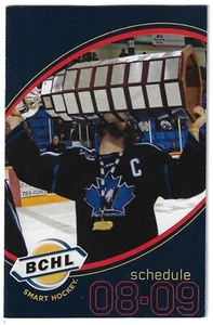2008-09 BCHL League Hockey Schedule !!! Bud Light, Sirius, Kal Tire & Subway - Picture 1 of 1