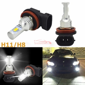 2pcs H8 H11 Super Bright white LED Fog Light Bulbs for BMW F10 F30 F32 X1 X3 - Picture 1 of 10