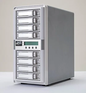 Areca-8040 Raid Subsystem SAS mit LSI SAS 9207-8e PCI Express Adapter - Bild 1 von 8