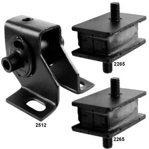 Front LH/Front RH Engine Motor & Rear Trans Mounts 3 Pcs Set for Dodge B100 3.7L - Picture 1 of 3