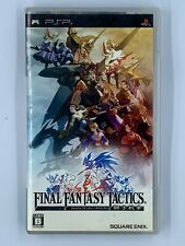 Final Fantasy Tactics: Shishi Sensou  Portable PSP Japan Import US Seller