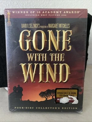 Gone with the Wind Four-Disc Collector's Edition New - DVD - Free Shipping - Image 1 of 2
