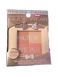 Physicians Formula Glowing Nude Blush NUDE WEAR, Natural # 6239 - Picture 1 of 4