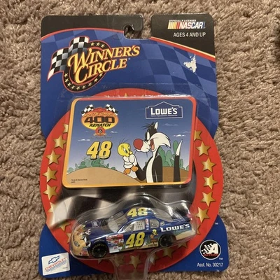 2002 WINNERS CIRCLE 1:64 DieCast JIMMIE JOHNSON #48 "Looney Tunes 400 Rematch" - Image 1 of 4