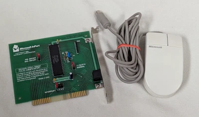Vintage Microsoft InPort Mouse ~ ISA Adapter Card ~ Excellent Condition - Image 1 of 4
