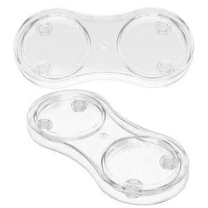  2 Pcs Pepper Grinder Base Salt and Mill Tray Acrylic Kitchen for - Picture 1 of 12