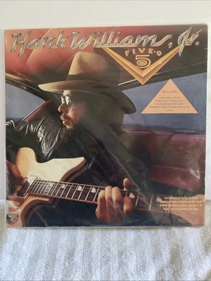 Hank Williams Jr. - Five - O (LP, Vinyl) 1985 Very Good Plus (VG+) - Image 1 of 2