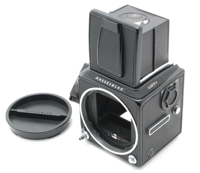Appareil photo argentique Hasselblad 503CX mat aigu moyen format 6x6 noir... - Photo 1/4