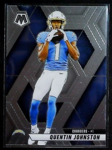 Caricabatterie 2025 Panini Mosaic Quentin Johnston #43 Los Angeles - Foto 1 di 2