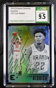 2019-20 Panini Chronicles Cam Reddish #215 Essentials Basketball CGC 10 - Picture 1 of 2