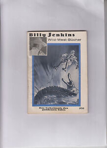 Billy Jenkins Werner Dietsch Verlag Nummer 202 sehr guter Zustand Original 1934 