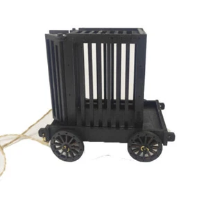 DIY 1/18 Wooden Cage Prison Car Soldiers Scene Accessories Props  - Picture 1 of 7