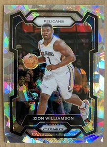 2023-24 Panini Prizm Basketball #27 Zion Williamson - Ice Prizm - Pelicans - Bild 1 von 2