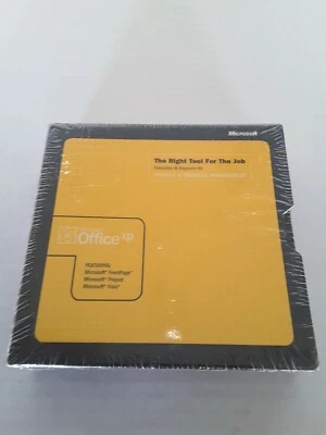 Microsoft Office XP Evaluation & Resource Kit FrontPage Project Visio 2003 NEW - Image 1 of 4